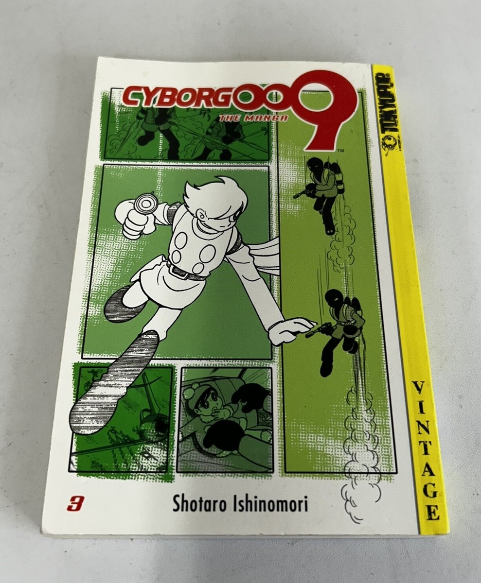 Sho-Comi2010年9号 Cyborg 009 Vol. 3 by Shotaro Ishinomori Tokyopop Manga Book in
