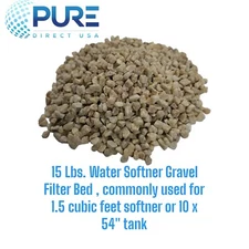 Water Softener Gravel Garnet Filter Bed Media For Filter Tanks 15 Lbs  Garnet 