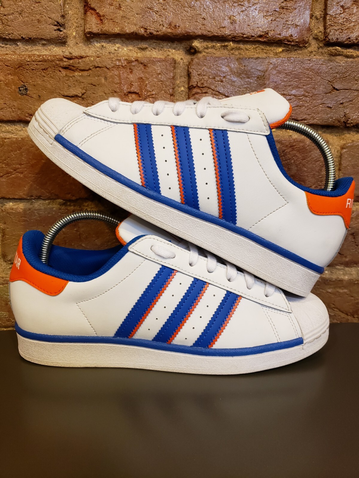 adidas Originals Rivalry vs. Superstar White Orange Blue FV3034 Mens Size 8  | eBay