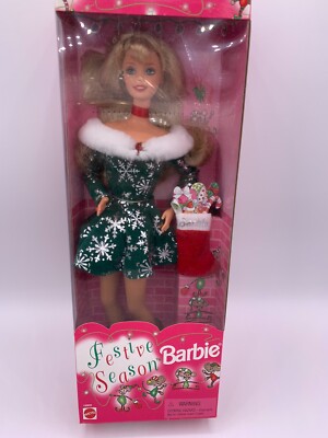 Festive Season Barbie doll Holiday Special Edition 18909 Mattel