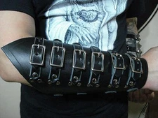 NIGHTWISH..   LEATHER STRAPED GAUNTLET. POWER METAL (MDLG0167)