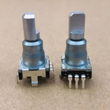 Car Navigation Volume Switch Encoder with Switch, 30 Detent 15 Pulse for ALPS