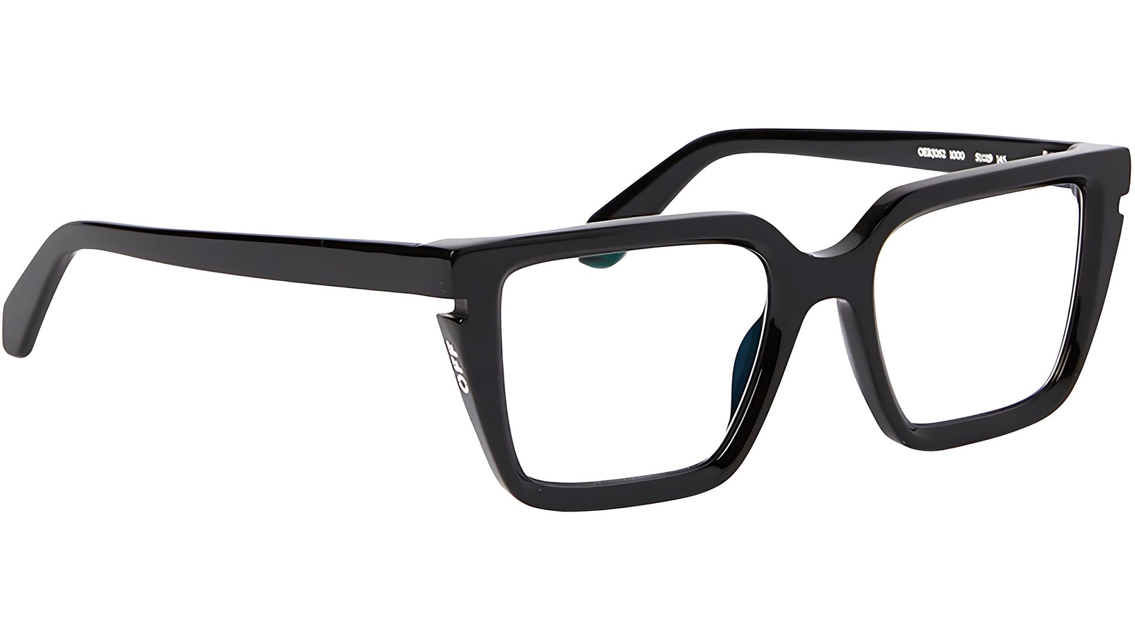 НОВЫЕ белоснежные очки OERJ052S24PLA0011000 в стиле 52 черных оправы 28290₽