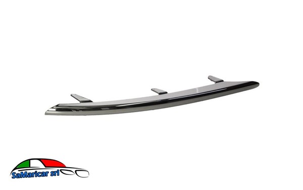 Leiste Links Chrom StoßStange Vorne Geeignet FüR VW Touareg 7L 2007- > 7L6-image
