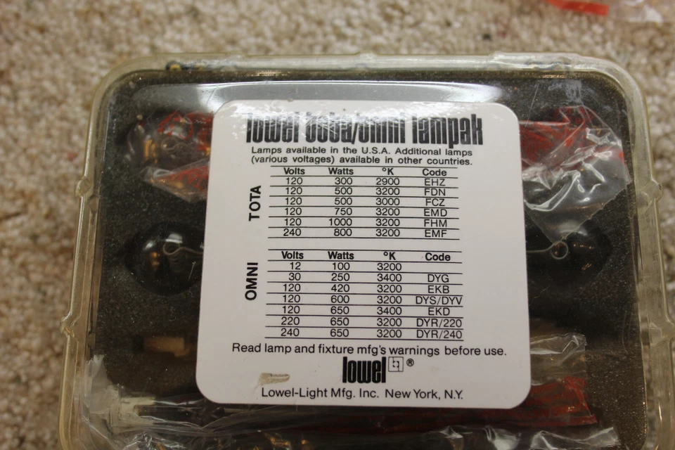 20 new still-in-the-box Lowel Professional Light Bulbs - Image 3 of 4