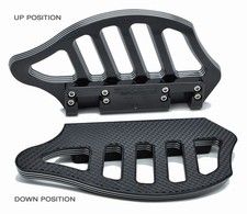 ROARING TOYZ Billet Custom Rear Floorboards Harley Touring Roadglide MADE IN USA