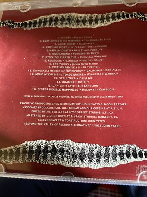 Virus 100: Alternative Tentacles Various Artists CD Dead Kennedy