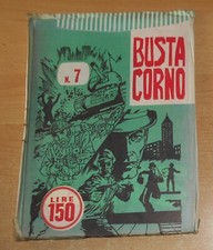 ED. CORNO  BUSTA FUMETTI DA  £  150  BUSTA  CORNO  N°  7  ORIGINALE !!!!!