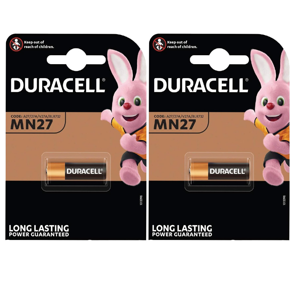 Thumbnail - 2 X 1er Blister Duracell Mn27 12v Alkaline