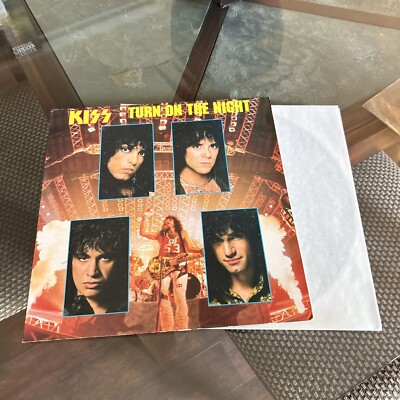 KISS Turn On The Night 12 Inch Lp Vinyl Single Eric Carr Crazy Nights 1988