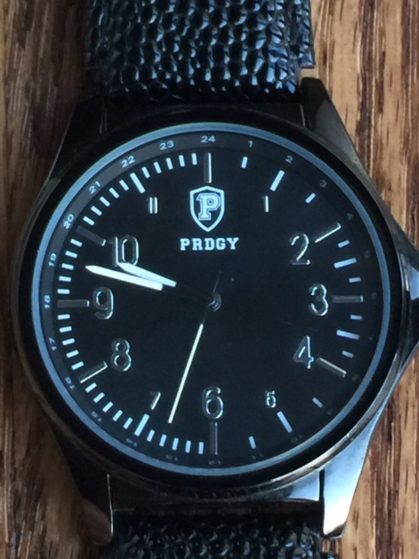 PRDGY Water Resistant Black Watch Parts