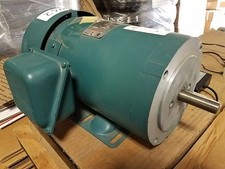 NEW RELIANCE 1/2 HP 3 PHASE MOTOR / 230 VOLT - 1725 RPM
