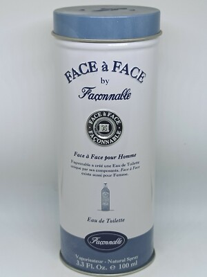 Faconnable Face a Face pour Homme Eau De Toilette For Men 3.3oz