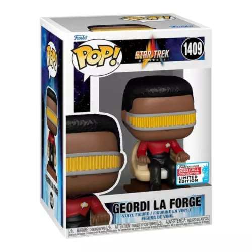 Funko POP! Geordi La Forge Star Trek Universe #1409 Fall Convention 2023 LE