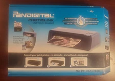 Pandigital Photolink #PANSCN02 One-Touch Print Scanner No PC Required open box