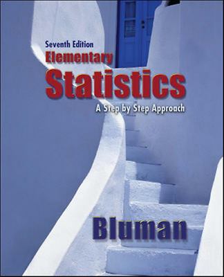 Elementary Statistics: A Step by Step App- 0073534978, hardcover, Allan G Bluman