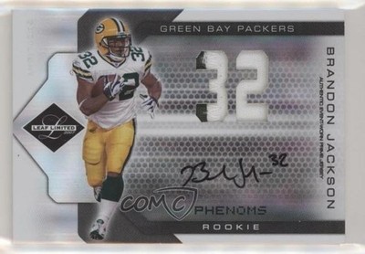 2007 Leaf Limited Phenoms Spotlight Silver 2/49 Brandon Jackson Rookie RC 0q3