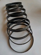 Michaela Frey Metallarmreif Mit Silber, Gold eingebrannten Motiven Zur Wahl