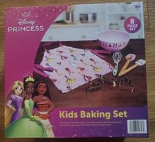 Disney Princess Themed Kids Baking Set 8 Piece