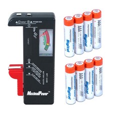 Universal Battery Tester for AA AAA C D 9V Button Cell Batteries status Checker