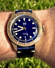SH-02 Bronze CuSn6 Watch Oris Carl Brashear interpretation Automatic Sapphire