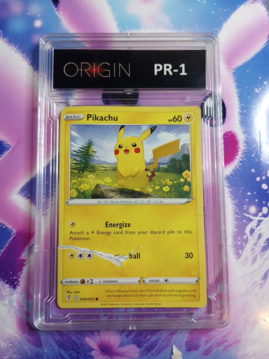 Pikachu 049/203 SWSH07: Evolving Skies Regular for sale online | eBay