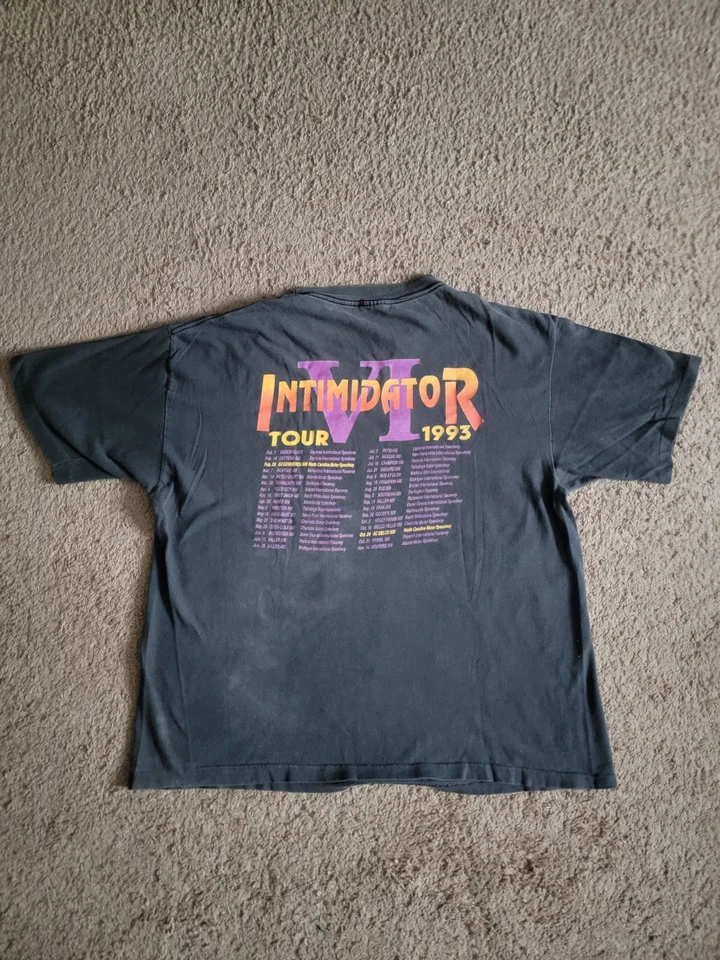 Dale Earnhardt the Intimidator Vintage Racing Shirt - Image 2 of 4