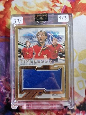 2026 Futera Incredible Gaizka Mendieta Gold Frame Patch Numbered /3 Spain