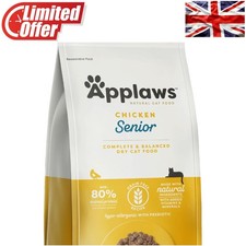 Healthy Grain-Free 400g Dry Cat Food for Senior Cats - Contains 80% Chicken 24.98 per kilo