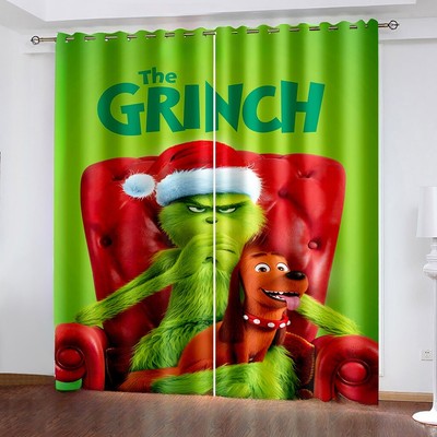 Schlafzimmer Individuelles Vorhänge UV-Schutz| 02 How Grinch Stole Christmas