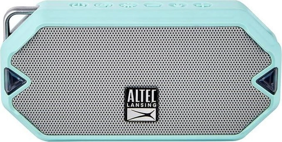 NEW Altec Lansing HYDRAMINI EverythingProof Wireless Bluetooth Speaker (MINT - Image 2 of 4