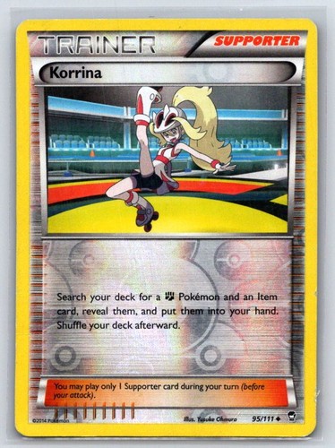 Korrina 95/111 Furious Fists Reverse Holo MP