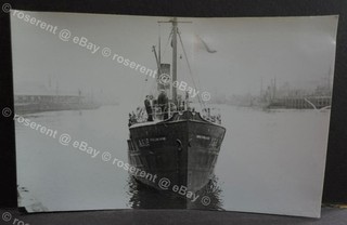 vintage Aberdeen Trawler " A 616 Viking Endeavour " old photo 14 by 9cm