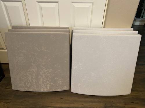 Vicoustic Cinema Round Premium Panels - Set of 6 (3 Gray / 3 White) + Mounts