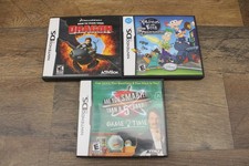 Lot of 3 Nintendo DS Cases Manuals Only