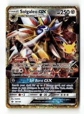 Solgaleo GX 89/149 ME: 30th Celebration Classic Collection Holo NM on eBay