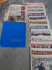 EVENING STANDARD 1970 London Football Club Reviews X 12