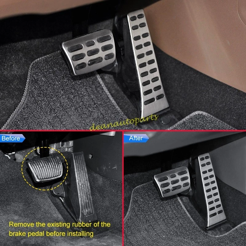 Car Brake Gas Pedal Pad Cover For Kia Sportage Optima K5 Hyundai Tucson Santa Fe - Image 2 of 4