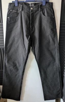 Rockport Straight Leg Black Denim Workwear Jeans Men's W36 L32 - Image 1 of 4