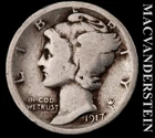 1917-P Mercury Dime — photo from another recent sale
