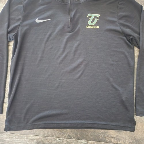 Nike Tiffin University Dragon's TU 1/4 Zip Pullover Herren Large Dri-Fit schwarz - Bild 3 von 10