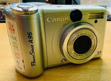 Canon Power Shot A95 Digitalkamera Silber, ge...