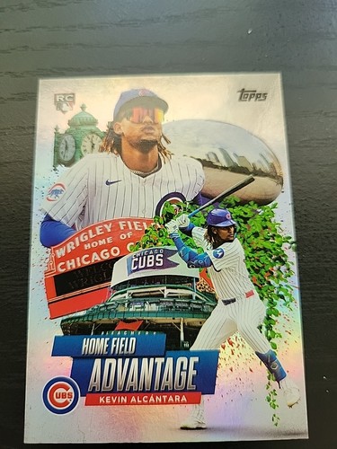 2025 Topps Series 2 Home Field Advantage Kevin Alcantara RC + Holo, Rainbow Foil