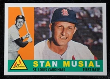 STAN MUSIAL—2011 Topps 60 Years of Topps #60YOT-09—ORIGINAL BACK