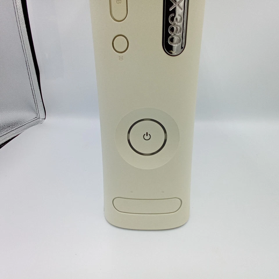 Microsoft Xbox 360 White Console Boxed Manuals Live Edition Japanese Tested - Image 4 of 4