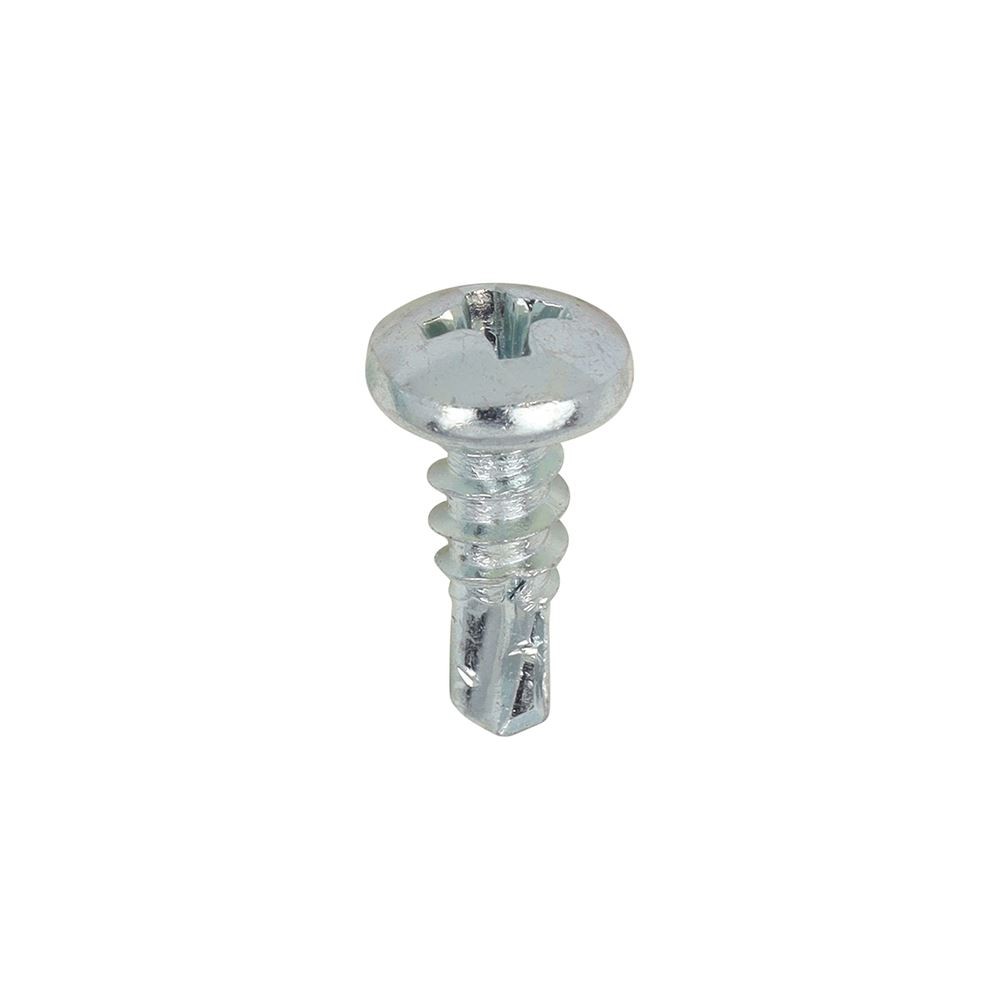 Timco - Metal Stud Screws - PH - Pan - Self-Drilling - Zinc 7 x 7/16 - 1000 Pcs