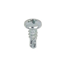 Timco - Metal Stud Screws - PH - Pan - Self-Drilling - Zinc 7 x 7/16 - 1000 Pcs