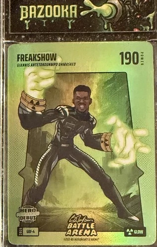 Freakshow Giannis Antetokounmpo Bo Jackson Battle Arena Griffey Green Glow 190!!