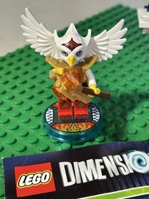 Lego Dimensions  71232 Legends of Chima ERIS eagle Interseptor and manual