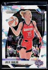 2024 Panini Prizm WNBA #42 Julie Vanloo Ice Prizms